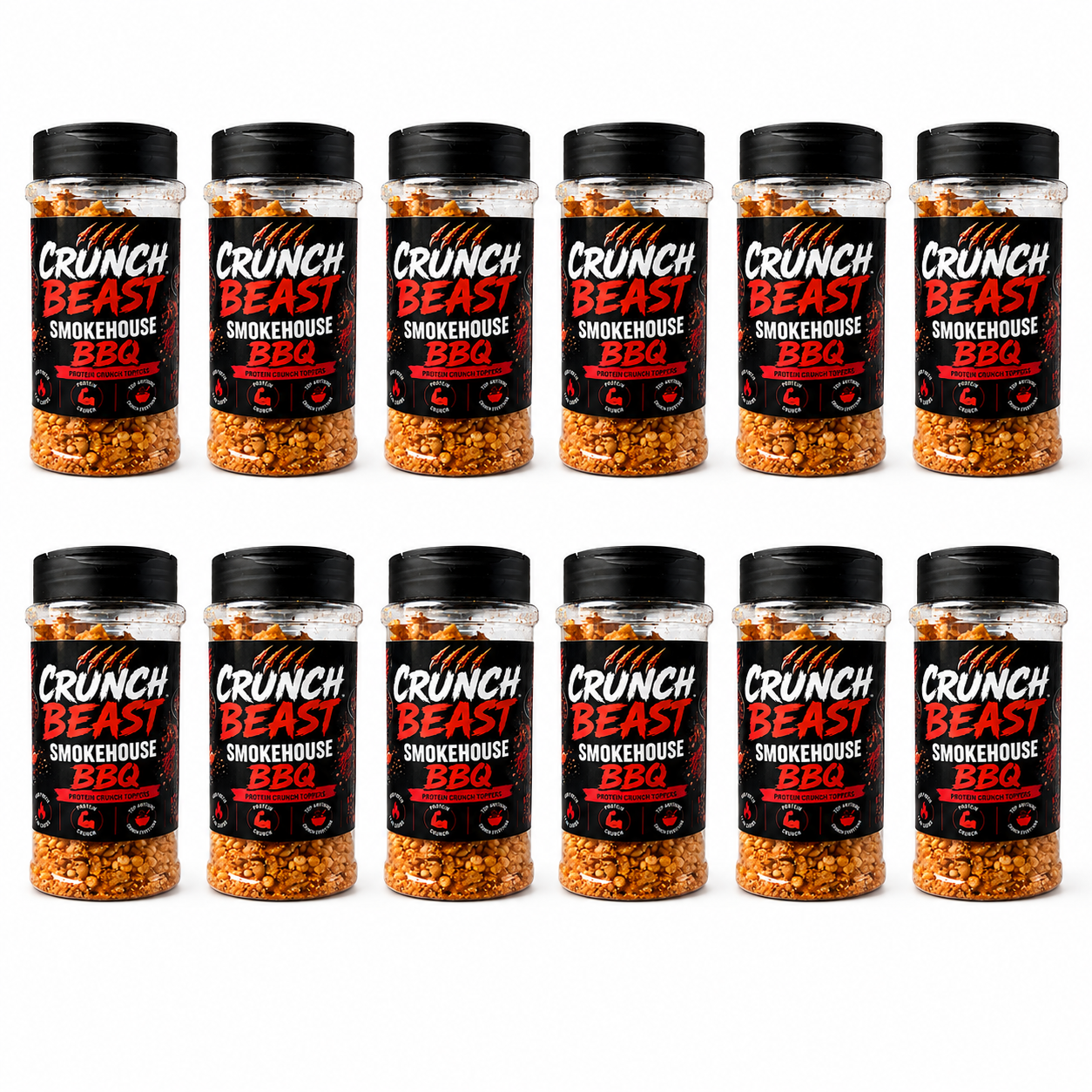 Crunch Beast™ Smokehouse BBQ Crunch Protein Toppers – Bold Smoky Crunch for Burgers, Sandwiches, Potatoes & More