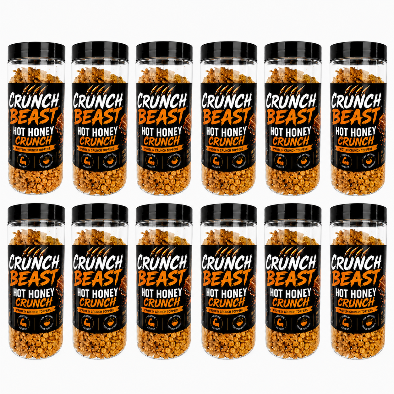 Crunch Beast Hot Honey Crunch Topper – Sweet Heat Meets Serious Crunch