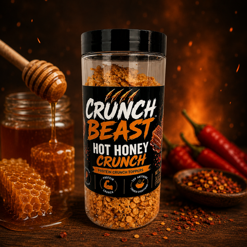 Crunch Beast Hot Honey Crunch Topper – Sweet Heat Meets Serious Crunch